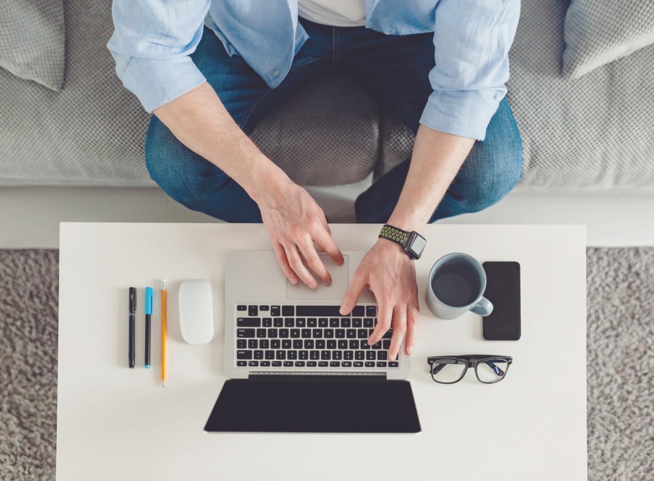 Financial planning consultation showing charts and analysis